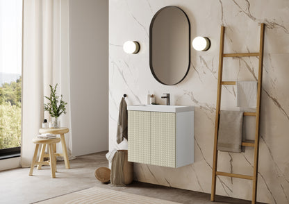 BOLERO 24” Floating Bathroom Vanity with Inset Sink Combo