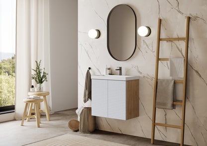 BOLERO 24” Floating Bathroom Vanity with Inset Sink Combo