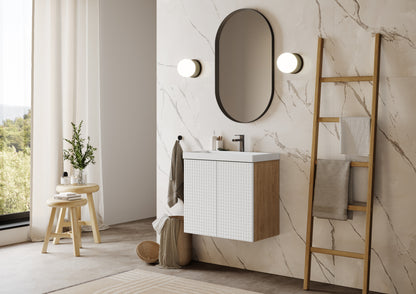 BOLERO 24” Floating Bathroom Vanity with Inset Sink Combo